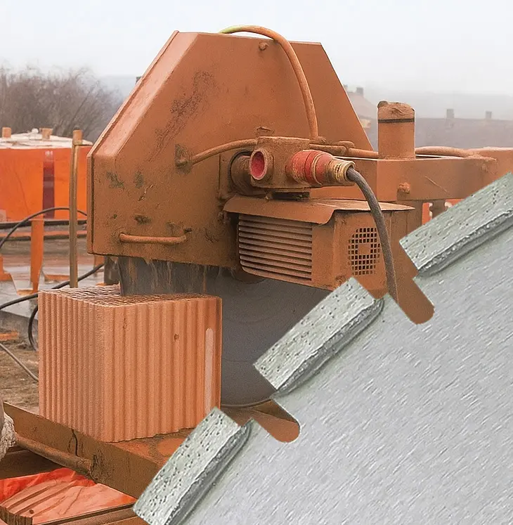 Aanbieding pakket van 3 diamantzagen SPICA 650 mm voor blokzaagmachines