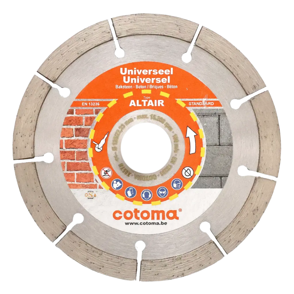 ALTAIR-125-22,23 Diamantzaag UNIVERSEEL