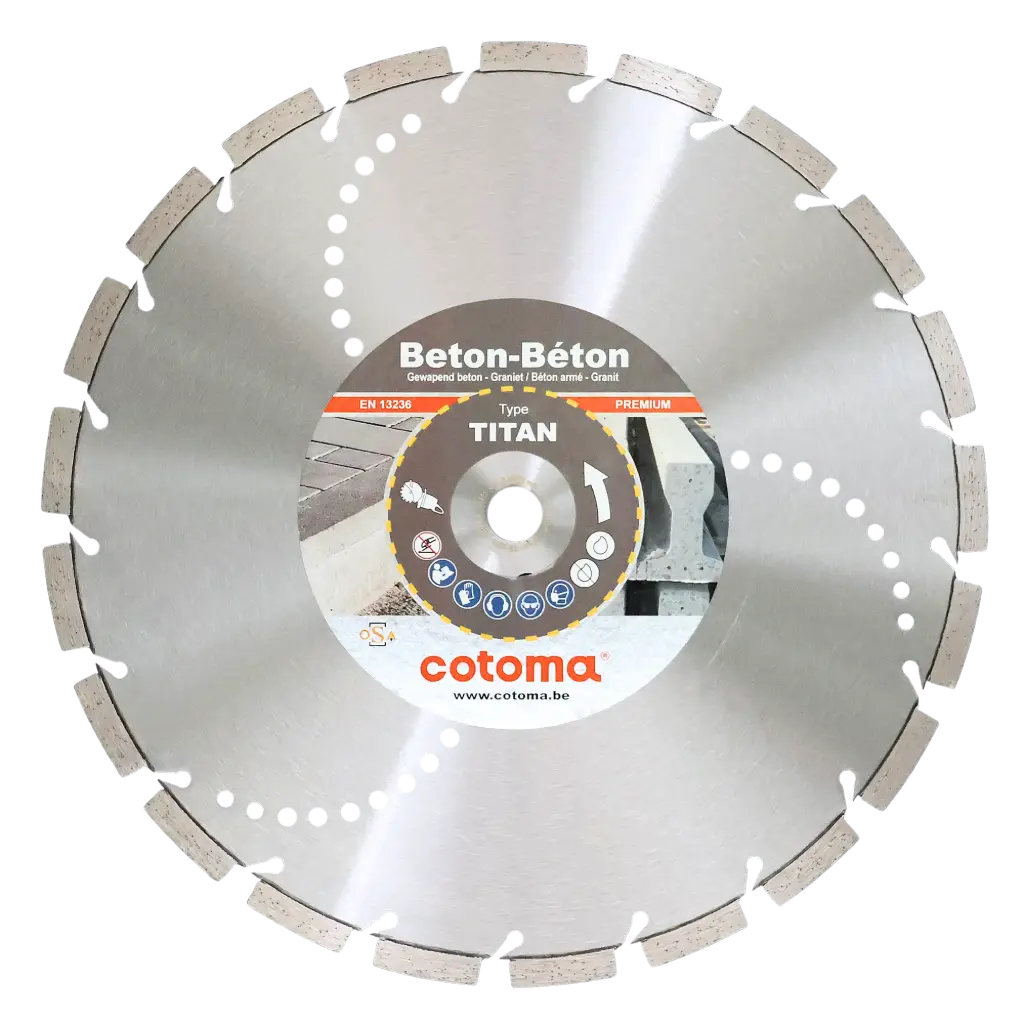 TITAN-300-20 Diamantzaag beton, gewapend PREMIUM