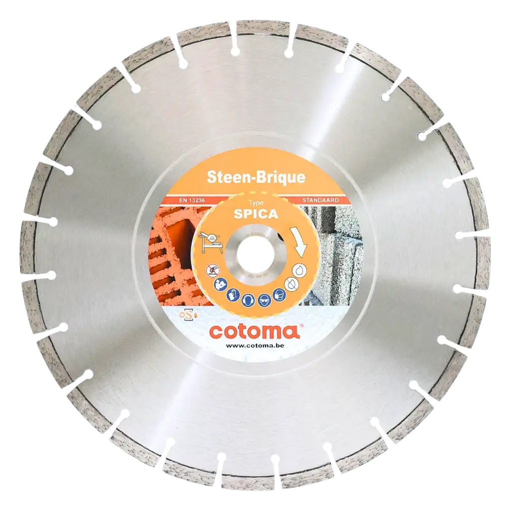 SPICA-450-25,4 Diamantzaag snelbouwsteen, betonblokken