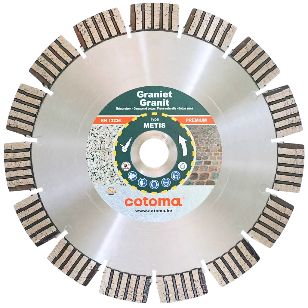 METIS-125-22,23 Diamantzaag Graniet PREMIUM