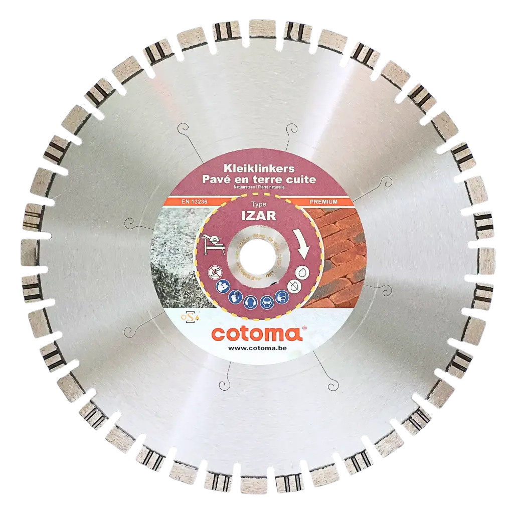 IZAR-400-25,4 Diamantzaag harde klinkers