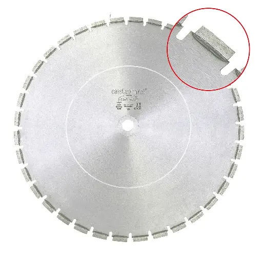 ACTIE pakket van 3 diamantzagen SPICA 650 mm voor blokzaagmachines