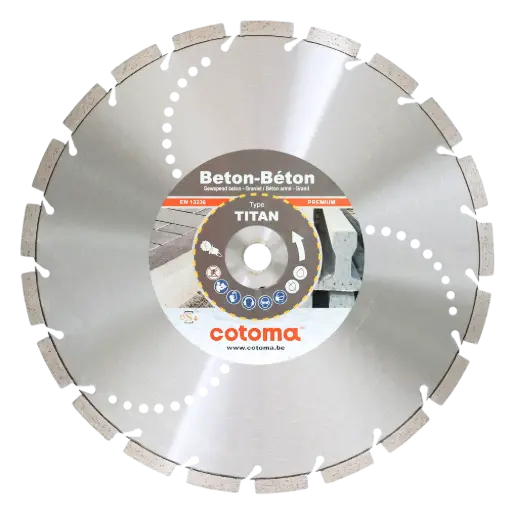 [110352] TITAN-350-20 Diamantzaag beton, gewapend PREMIUM