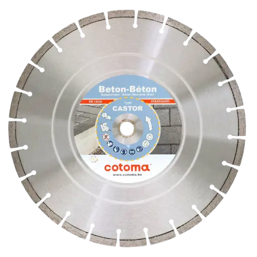 [120454] CASTOR-450-25,4 Diamantzaag beton INTENS