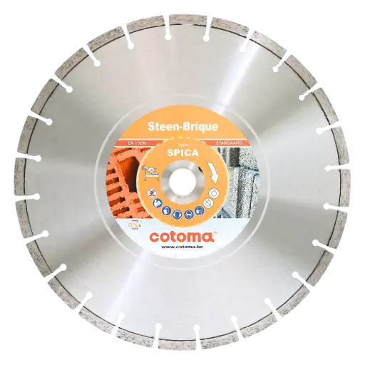 [130404] SPICA-400-25,4 Diamantzaag snelbouwsteen, betonblokken