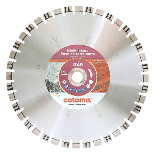 [220354] IZAR-350-25,4 Diamantzaag harde klinkers