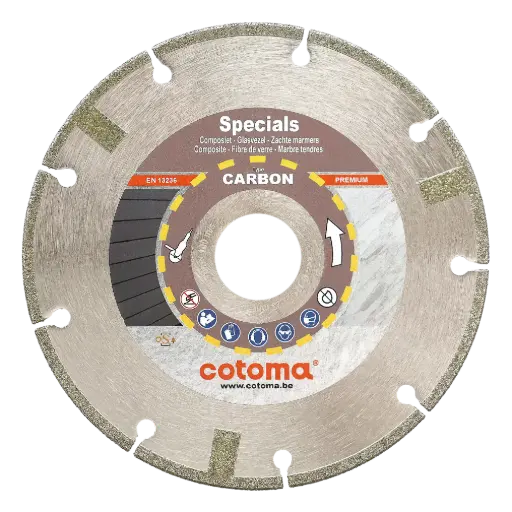 [330125] CARBON-125-22,23 Diamantzaag kunststof, zachte marmers