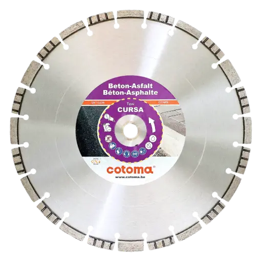 [400454] CURSA-450-25,4 Diamantzaag beton-asfalt COMBI