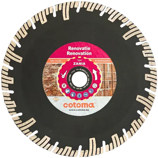 [500150] ZANIA-150-22,23 Diamantzaag mortelvoegen, muurwerk