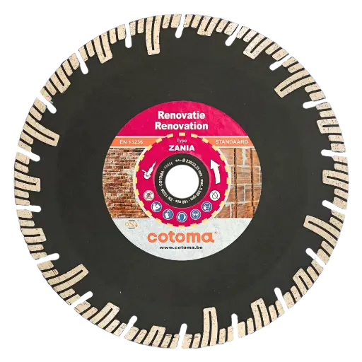 [500230] ZANIA-230-22,23 Diamantzaag mortelvoegen, muurwerk